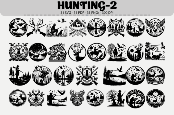 Download Wildlife Hunting SVG – 31 Designs - Designs Collection