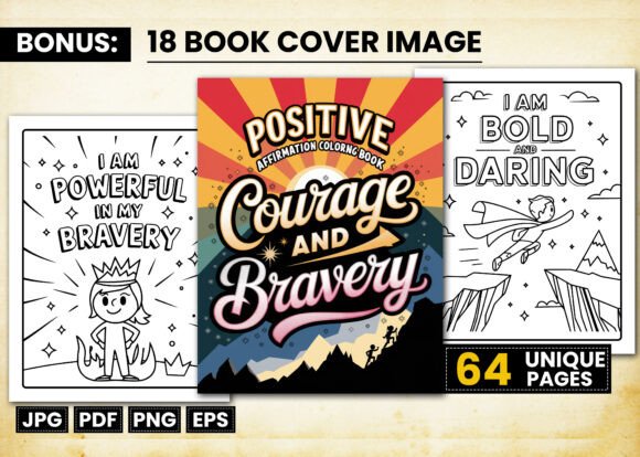 Download Positive Affirmation Coloring Pages - Premium Resources