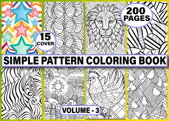 Download Simple Pattern Coloring Pages for Adults - Pattern Collection