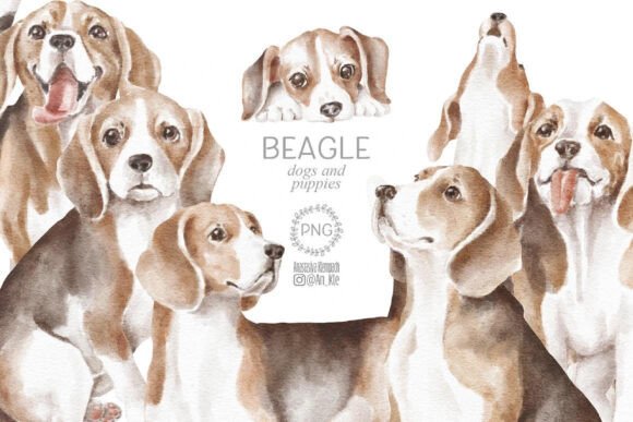 Download Beagle Christmas Halloween + Patterns - Pattern Collection