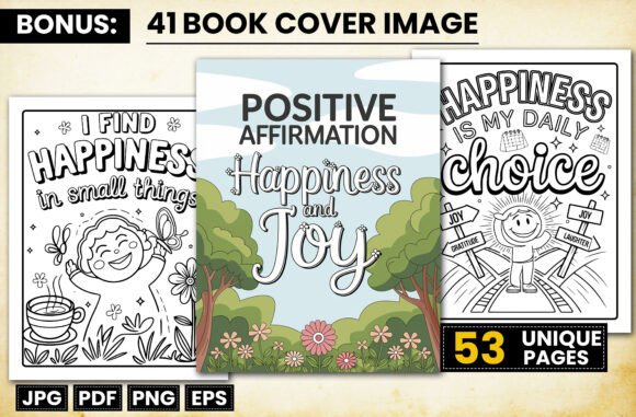 Download Positive Affirmation Adult Coloring Page - Premium Bundle