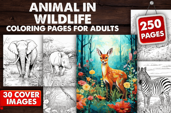 Download 250 Animal in Wildlife Coloring Pages - Wildlife Collection