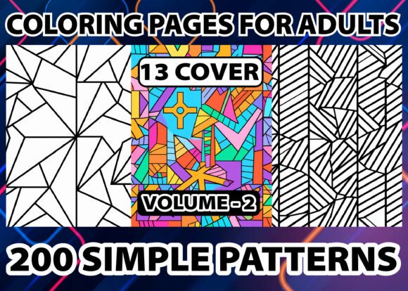 Download Simple Pattern Coloring Pages for Adults - Pattern Collection