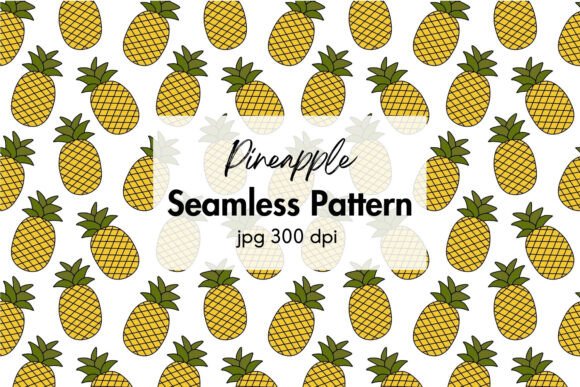 Download Pineapple Seamless Pattern Background - Pattern Collection