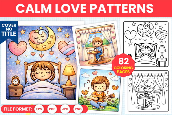 Download Calm Love Patterns Coloring Pages - Pattern Collection