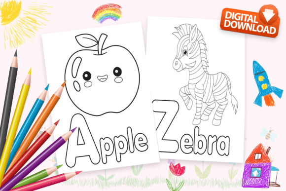 Download ABC Alphabet Coloring Pages for Kids 2-4 - Alphabet coloring pages for kids Collection