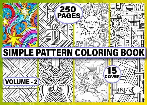 Download Simple Pattern Coloring Pages for Adults - Pattern Collection